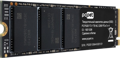 Накопитель SSD PC Pet PCIe 3.0 x4 1TB PCPS001T3 M.2 2280 OEM