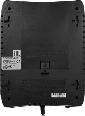 Источник бесперебойного питания Powercom Spider SPD-750U LCD USB 450Вт 750ВА черный