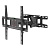 Кронштейн для телевизора Arm Media LCD-417 черный 26"-55" макс.35кг настенный поворотно-выдвижной и наклонный