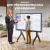 Стойка для телевизора Onkron TS2081 черный 70"-110" макс.120.5кг напольный мобильный