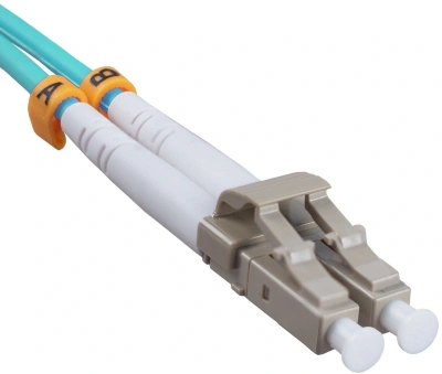 Патч-корд Cabeus FOP-50-LC-LC-10M 2x50/125 OM3 LC дуплекс-LC дуплекс 10м LSZH бирюзовый
