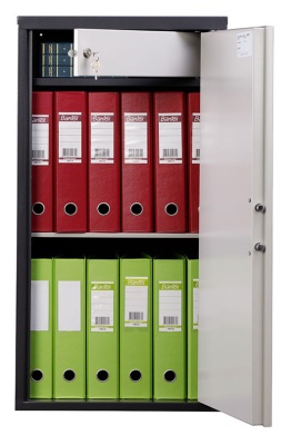 Шкаф бухгалтерский Aiko SL 87T-EL 870x460x340мм электронный трейзер (S10799090902)