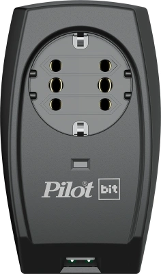 Сетевой фильтр Pilot Bit (USB) (1 розетка) черный (коробка)