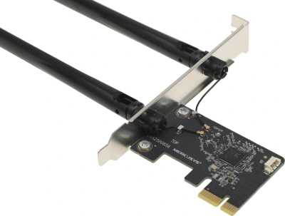 Сетевой адаптер Wi-Fi + Bluetooth Mercusys MA30E AC1200 PCI Express (ант.внеш.несъем.) 2ант.