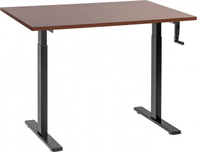 Подстолье Cactus CS-MDF-BK механический каркас черный 133x72x60см