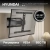 Кронштейн для телевизора Hyundai SL-F1 черный 43"-90" макс.50кг настенный поворотно-выдвижной и наклонный Кронштейн для телевизора Hyundai SL-F1 черный 43"-90" макс.50кг настенный поворотно-выдвижной и наклонный