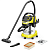 Строительный пылесос Karcher WD 5 S V-25/5/22 1100Вт (уборка: сухая/сбор воды/выдув) желтый