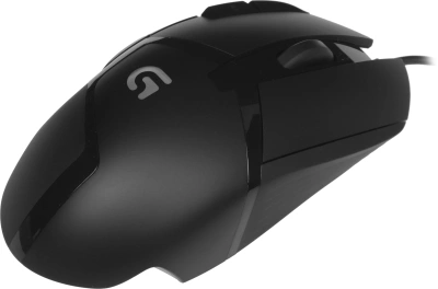 Мышь Logitech Hyperion Fury G402 черный оптическая 4000dpi USB 7but (910-004070)