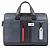 Сумка мужская Piquadro Urban CA3339UB00/GRN с отделением для ноутбука 15.6" серая/черная натур.кожа
