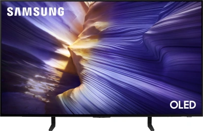 Телевизор OLED Samsung 48" QE48S90FAEXRU Series 9 черный графит 4K Ultra HD 120Hz DVB-T2 DVB-C DVB-S2 USB WiFi Smart TV