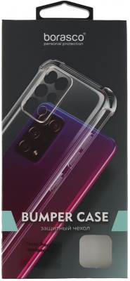 Чехол (клип-кейс) BoraSCO для Tecno Pova 5 Bumper Case прозрачный (72321)