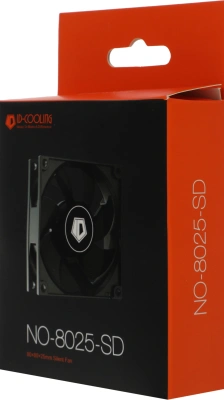 Вентилятор для корпуса ID-Cooling NO-8025-SD 80х80x25 черный 3-pin 21дБ Ret