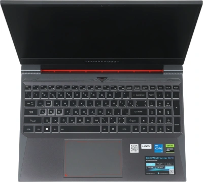 Ноутбук Thunderobot 911 X Wild Hunter G2D Core i5 12450H 16Gb SSD512Gb NVIDIA GeForce RTX4050 6Gb 15.6" IPS FHD (1920x1080) FreeDOS grey WiFi BT Cam (JT009A00KRU)