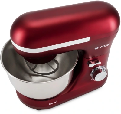 Миксер планетарный Vitek VT-PM0111 1500Вт вишневый