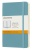 Блокнот Moleskine CLASSIC SOFT QP611B35 Pocket 90x140мм 192стр. линейка мягкая обложка голубой