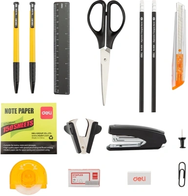 Органайзер настольный Deli E38252A 260x103x150мм черный