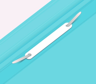 Папка-скоросшиватель Бюрократ Пастель -PSLPAST/BLUE A4 прозрач.верх.лист пластик голубой 0.14/0.18