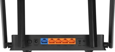 Роутер беспроводной TP-Link Archer BE220 BE3600 10/100/1000BASE-TX черный