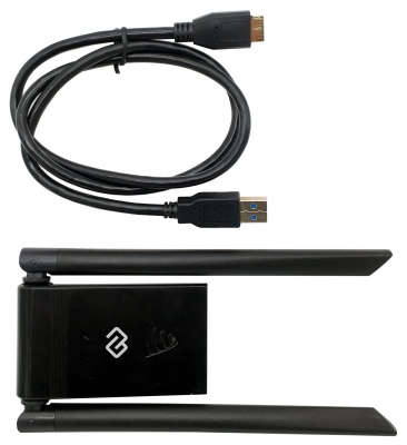 Сетевой адаптер Wi-Fi Digma DWA-AC13002E AC1300 USB 3.0 (ант.внеш.несъем.) 2ант.