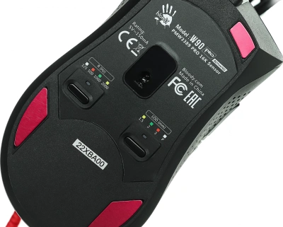 Мышь A4Tech Bloody W90 Pro черный оптическая 16000dpi USB 10but