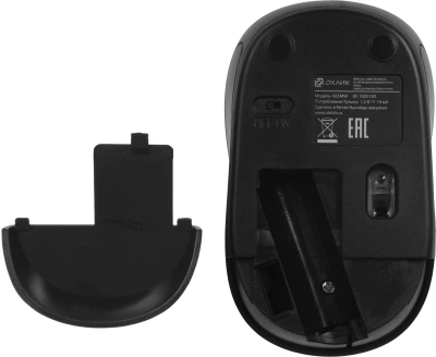 Мышь Оклик 665MW черный оптическая 1600dpi беспров. USB для ноутбука 3but (1025130)