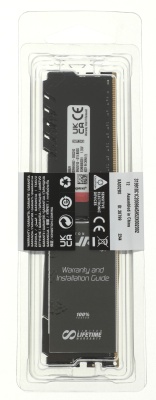 Память DDR4 8Gb 3200MHz Kingston KF432C16BB/8 Fury Beast Black RTL Gaming PC4-25600 CL16 DIMM 288-pin 1.35В single rank с радиатором Ret