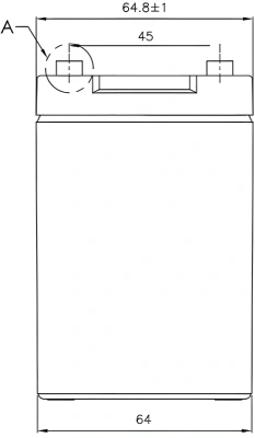 Батарея для ИБП CSB GP1272 F2 12В 7.2Ач