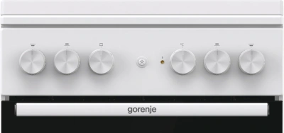 Плита Комбинированная Gorenje GK5A22WH белый (металлическая крышка) реш.сталь
