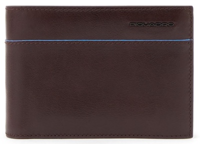 Кошелек мужской Piquadro Blue Square Revamp PU1392B2VR/MO коричневый натур.кожа