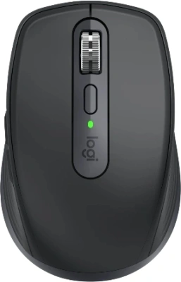 Мышь Logitech MX Anywhere 3S графитовый оптическая 8000dpi silent беспров. BT/Radio USB для ноутбука 5but (910-006935)