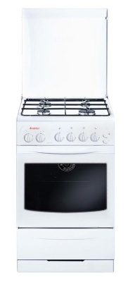 Плита Газовая Gefest 3200-05 белый (металлическая крышка) реш.сталь