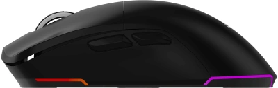 Мышь Оклик 900GMW черный оптическая 26000dpi беспров. BT/Radio USB 6but (1796786)