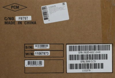 Источник бесперебойного питания Powercom Smart King Pro+ SPR-3000 LCD 2400Вт 3000ВА черный