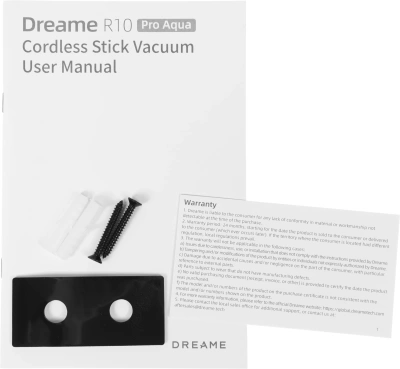 Пылесос моющий Dreame R10 Pro Aqua 425Вт черный