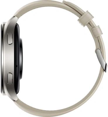 Смарт-часы Xiaomi Watch 2 1.43" AMOLED корп.серый рем.белый разм.брасл.:140-210мм (BHR9306GL)