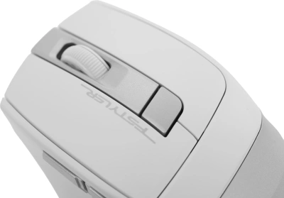 Мышь A4Tech Fstyler FG35 серебристый/белый оптическая 2000dpi беспров. USB 6but (FG35 SILVER)