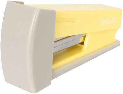 Степлер Kw-Trio 055X6-YEL Swing Standing 24/6 26/6 (20листов) желтый 100скоб пластик коробка