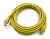 Патч-корд Buro UTP-5E-3M-Y UTP 4 пары cat.5E CCA molded 3м желтый RJ-45 (m)-RJ-45 (m)