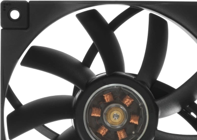Вентилятор для корпуса Deepcool FT12 Slim 120х120x15 черный 4-pin 25.6дБ (R-FT12SLIM-BKWPN1-G) Ret