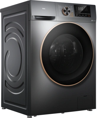 Стиральная машина TCL W-P210W класс: A+++ загр.фронтальная макс.:10кг серый инвертор