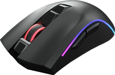 Мышь GMNG GG-MS400WO черный оптическая 10000dpi беспров. USB 7but (1899942)