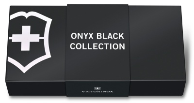 Нож перочинный Victorinox Signature Lite Onyx Black (0.6226.31P) 58мм 8функц. черный подар.коробка в комплекте: шнурок