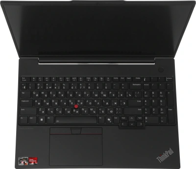 Ноутбук Lenovo ThinkPad E16 G2 Ryzen 7 7735HS 16Gb SSD512Gb AMD Radeon 680M 16" IPS WUXGA (1920x1200) без ОС black WiFi BT Cam (21M5S09E00)
