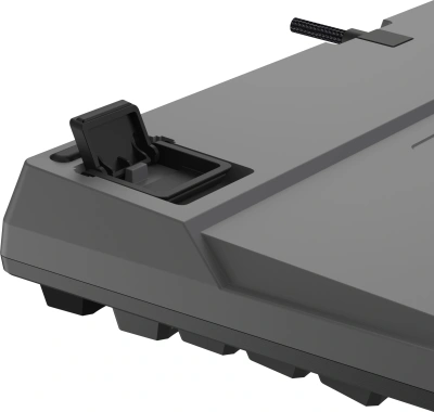 Клавиатура A4Tech MS76 механическая черный USB Multimedia for gamer LED кабель 1.8м