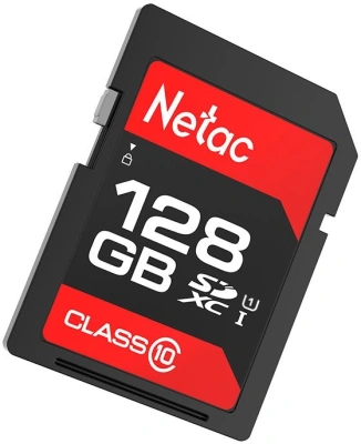 Флеш карта SDXC 128GB Netac NT02P600STN-128G-R P600 w/o adapter