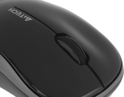 Мышь A4Tech G3-300N черный оптическая 1200dpi беспров. USB для ноутбука 3but (G3-300N (BLACK))