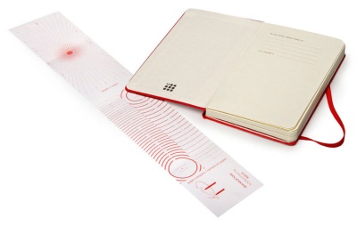 Блокнот для рисования Moleskine ART SKETCHBOOK ARTQP063R Large 130х210мм 104стр. твердая обложка красный