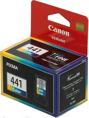 Картридж струйный Canon CL-441 5221B001 многоцветный печ.гол.в компл. для Canon MG2140/3140