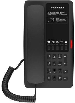 Телефон IP Fanvil H4 черный