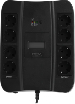 Источник бесперебойного питания Powercom Spider SPD-750U LCD 450Вт 750ВА черный